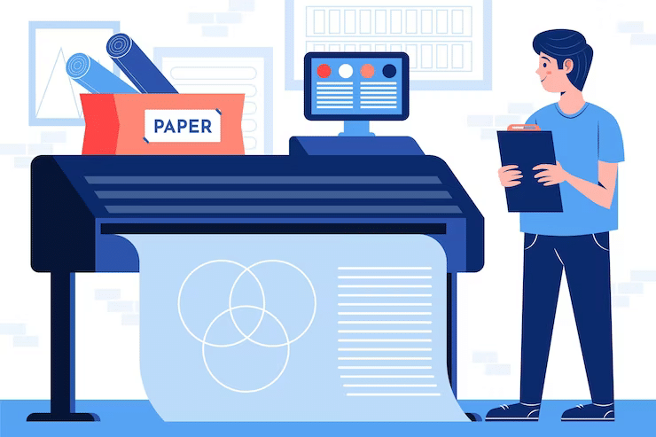 printing industry illustration 23 2148880434